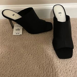 Black heels